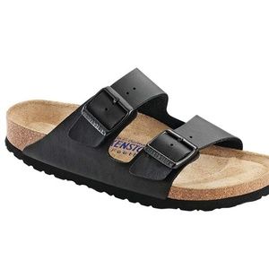 Black Birkenstocks Sandals